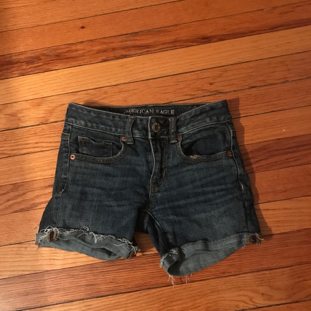 Jean shorts (EASY TO ROLL UP/DOWN)